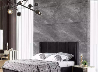Bedroom Bed 2x Bedside tables Luxury Furniture 3pcs. Modern Beds new